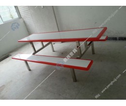 PH-9011 8人位條凳玻璃鋼餐桌